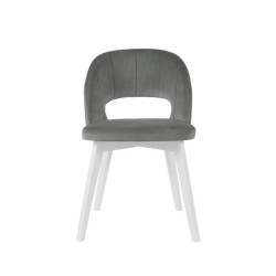 Kvalitní zátěžová jídelní židle pro domácnosti / hotely / restaurace, bílé nohy